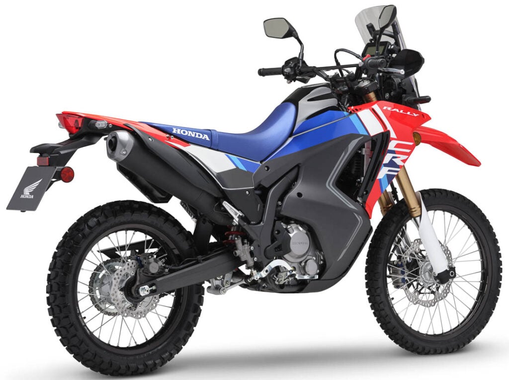 2025 Honda CRF300L and CRF300L Rally dual sport motorcycle