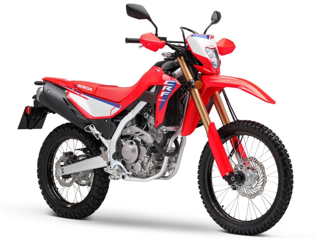 2025 Honda CRF300L and CRF300L Rally dual sport motorcycle