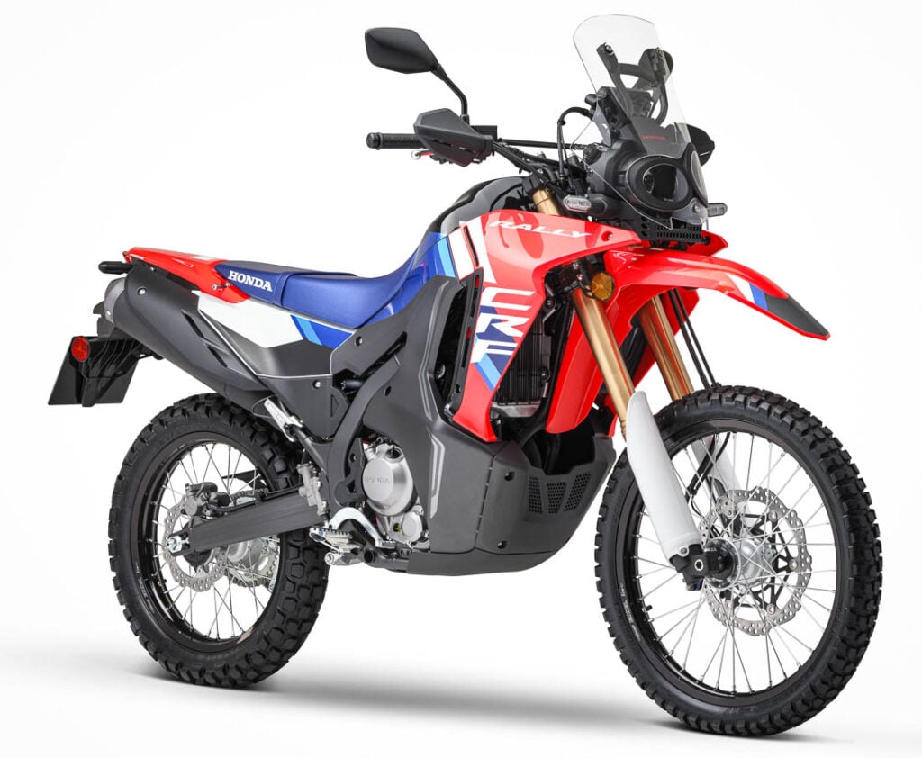 2025 Honda CRF300L and CRF300L Rally dual sport motorcycle