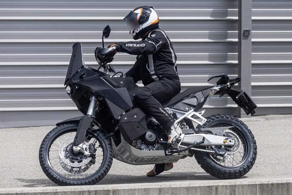 2025 KTM 990 Adventure spied out testing