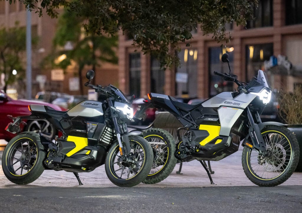 Recall Can Am Origin and Pulse electric motorcycles