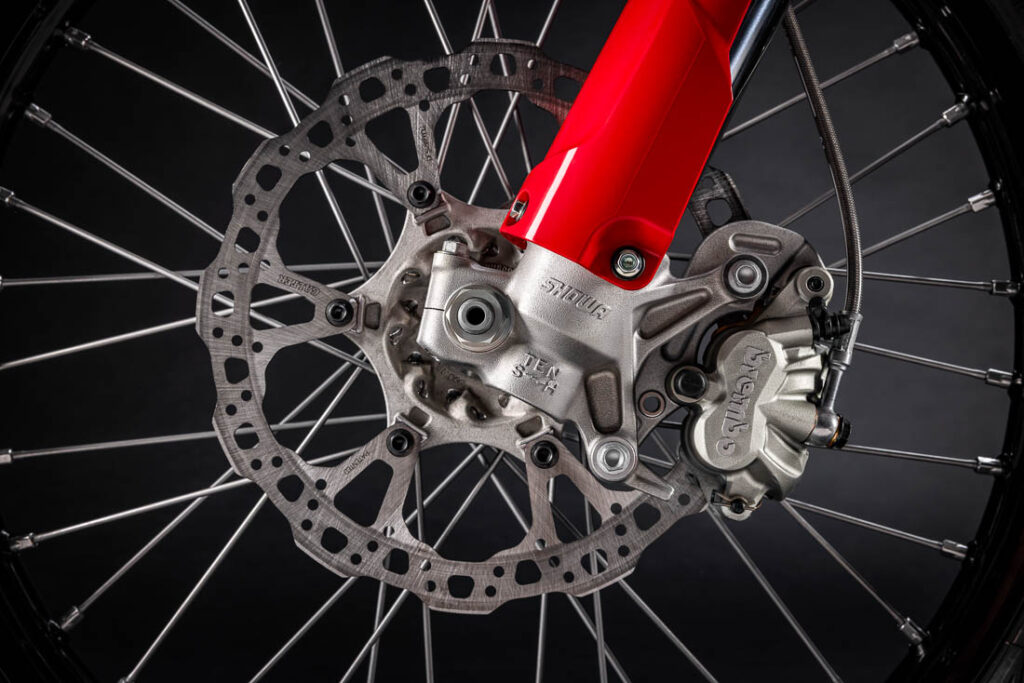 Ducati Desmo450 MX motocross bike