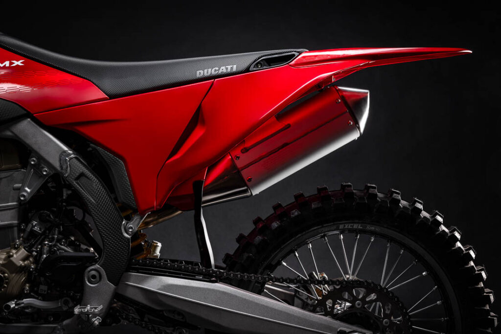 Ducati Desmo450 MX motocross bike