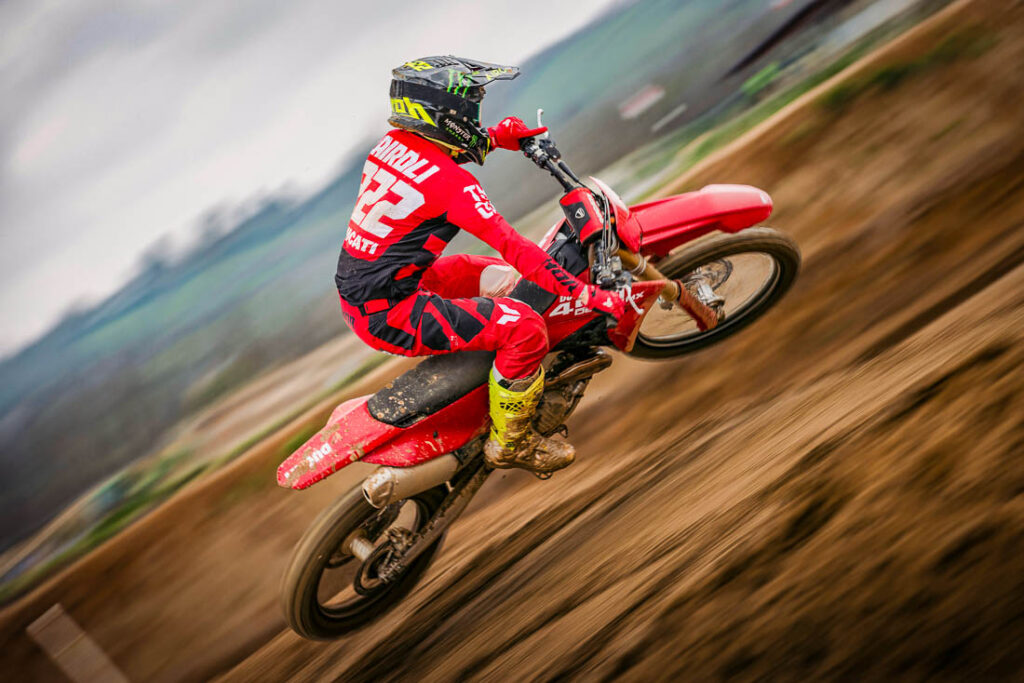 Ducati Desmo450 MX motocross bike