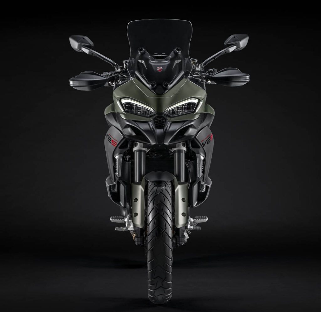 Ducati 890cc Multistrada V2 adventure motorcycle