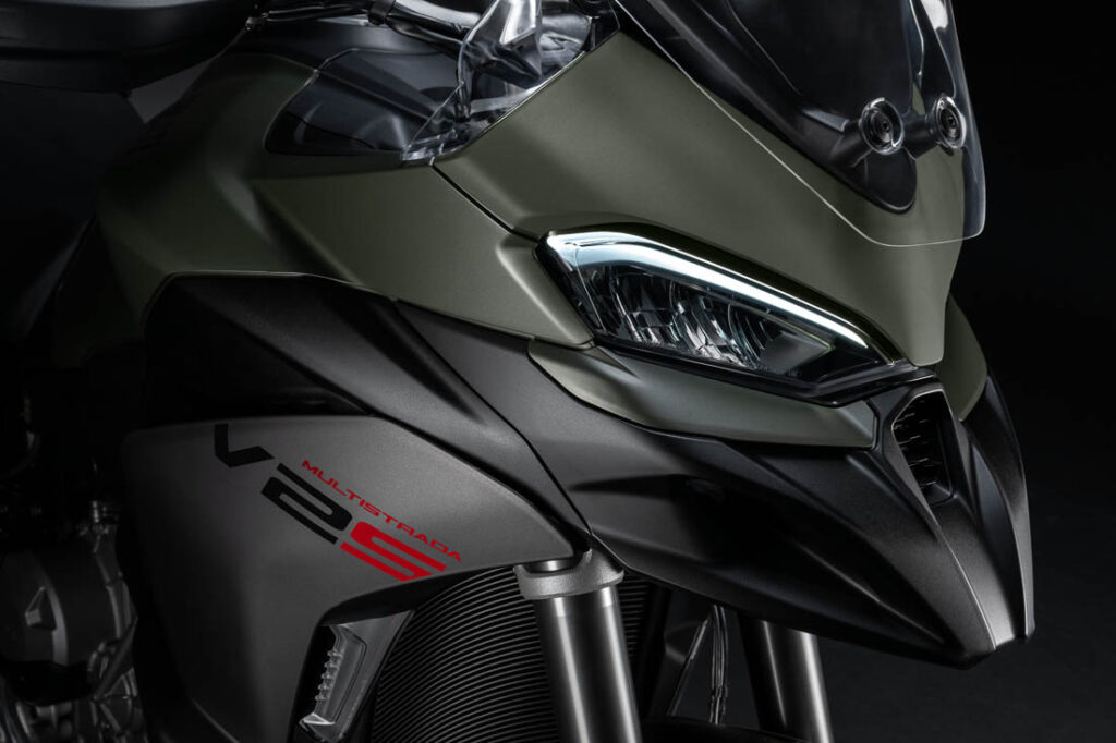 Ducati 890cc Multistrada V2 adventure motorcycle