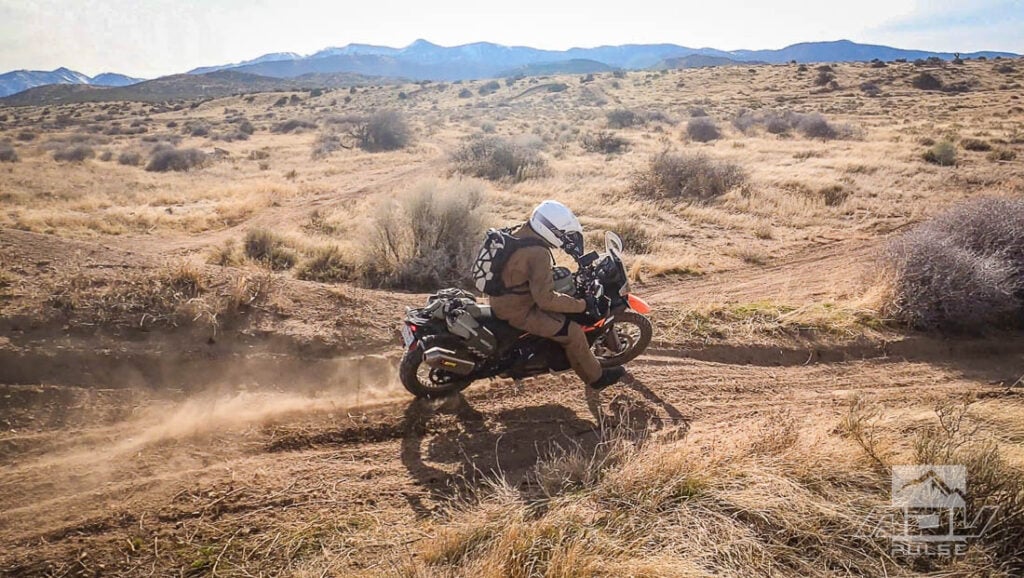 Finding hidden motocross tracks in the desert
