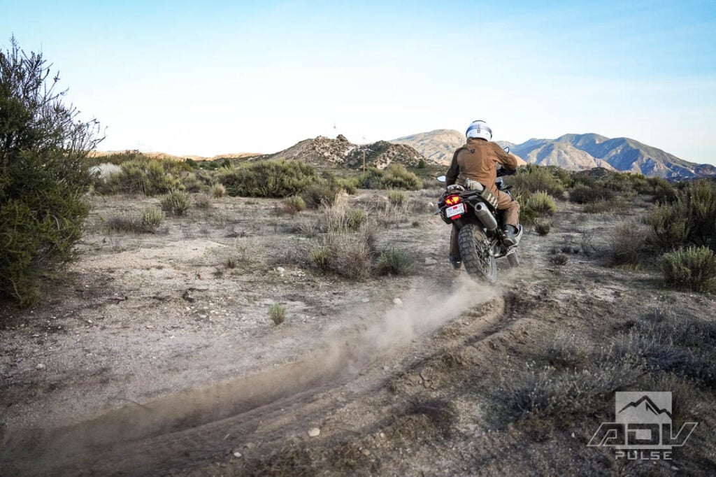 Finding hidden motocross tracks in the desert