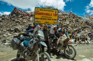 Reaching the top of Khardungla Pass - World's Highest Road
