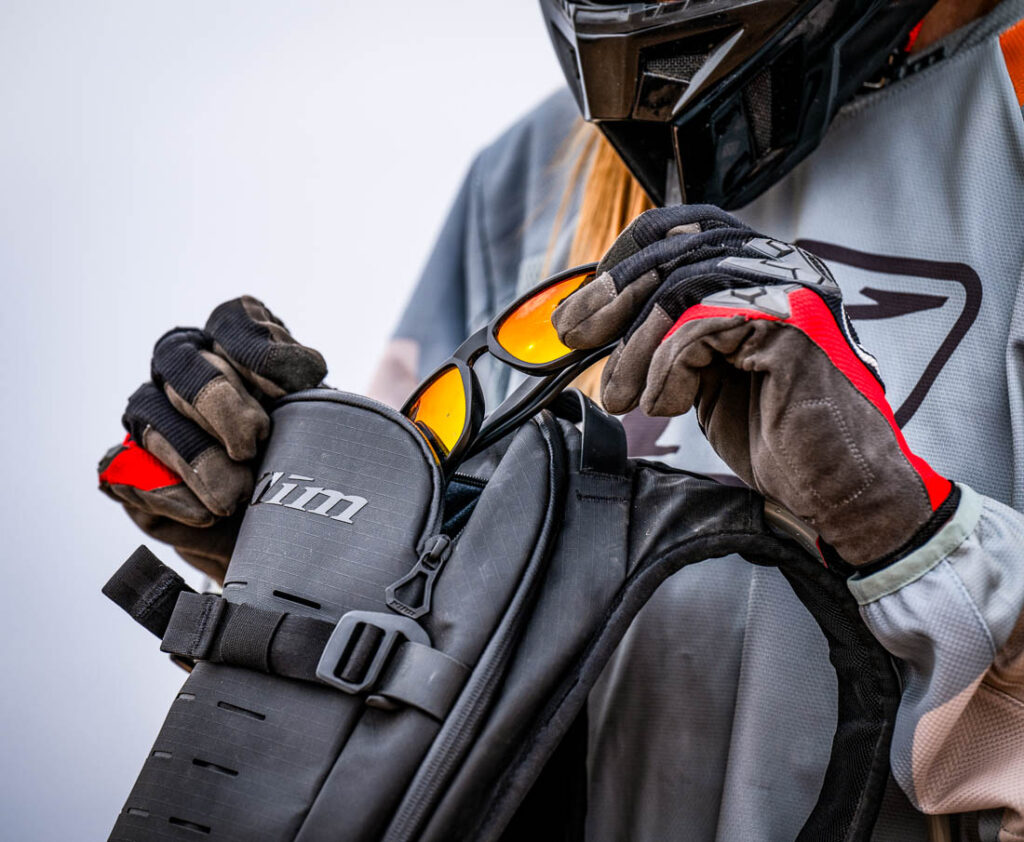 Klim adventure motorcycle hydration arsenal backpacks