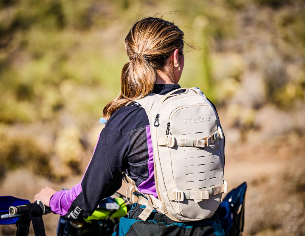 Klim adventure motorcycle hydration arsenal backpacks