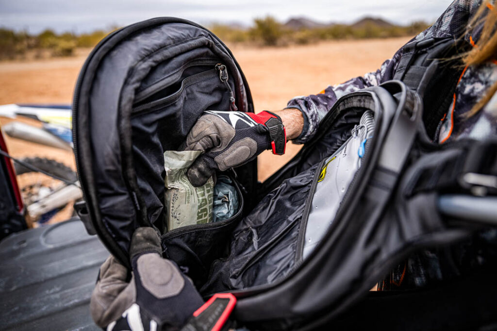 Klim adventure motorcycle hydration arsenal backpacks