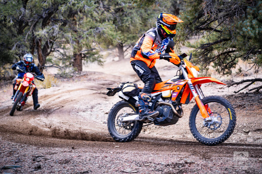 Enduro Riding KTM 500 EXC-F Eastern Sierra