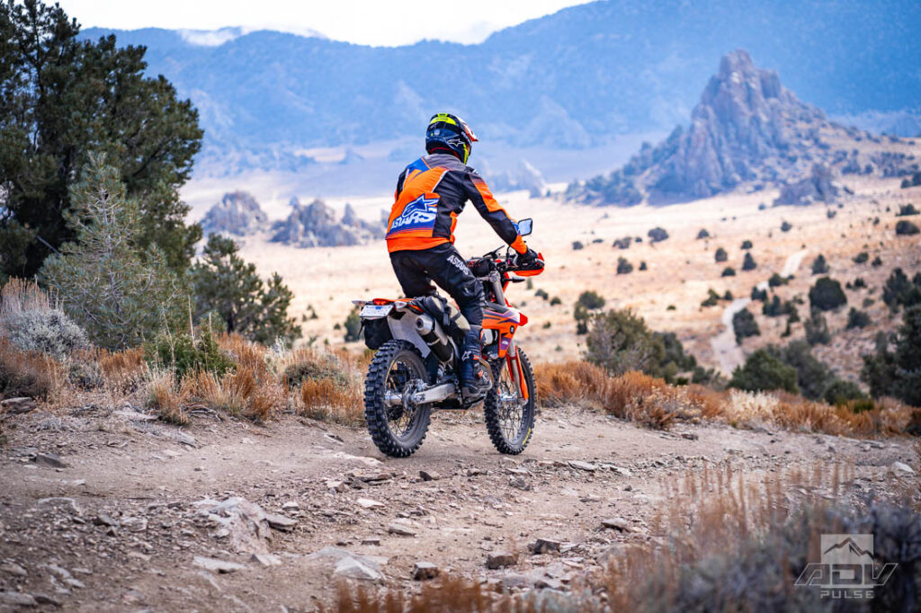 Enduro Riding KTM 500 EXC-F Eastern Sierra