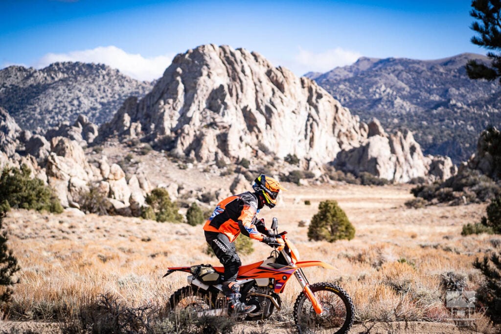 Enduro Riding KTM 500 EXC-F Eastern Sierra