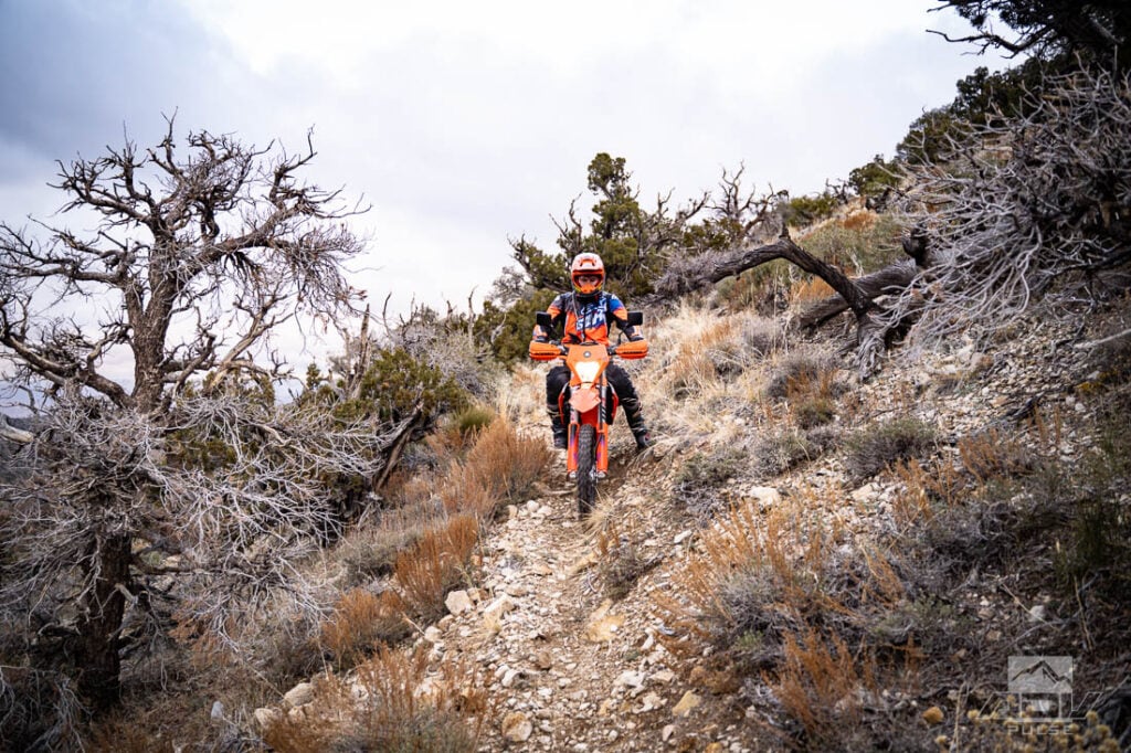 Enduro Riding KTM 500 EXC-F Eastern Sierra