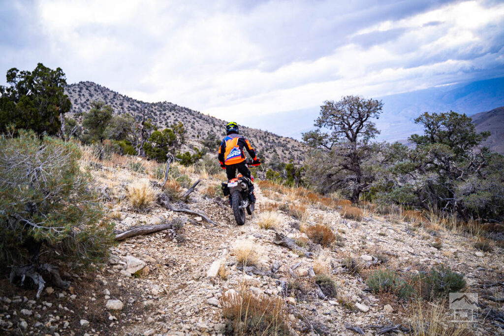 Enduro Riding KTM 500 EXC-F Eastern Sierra
