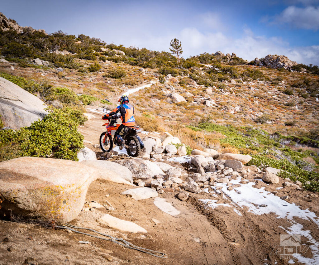 Enduro Riding KTM 500 EXC-F Eastern Sierra