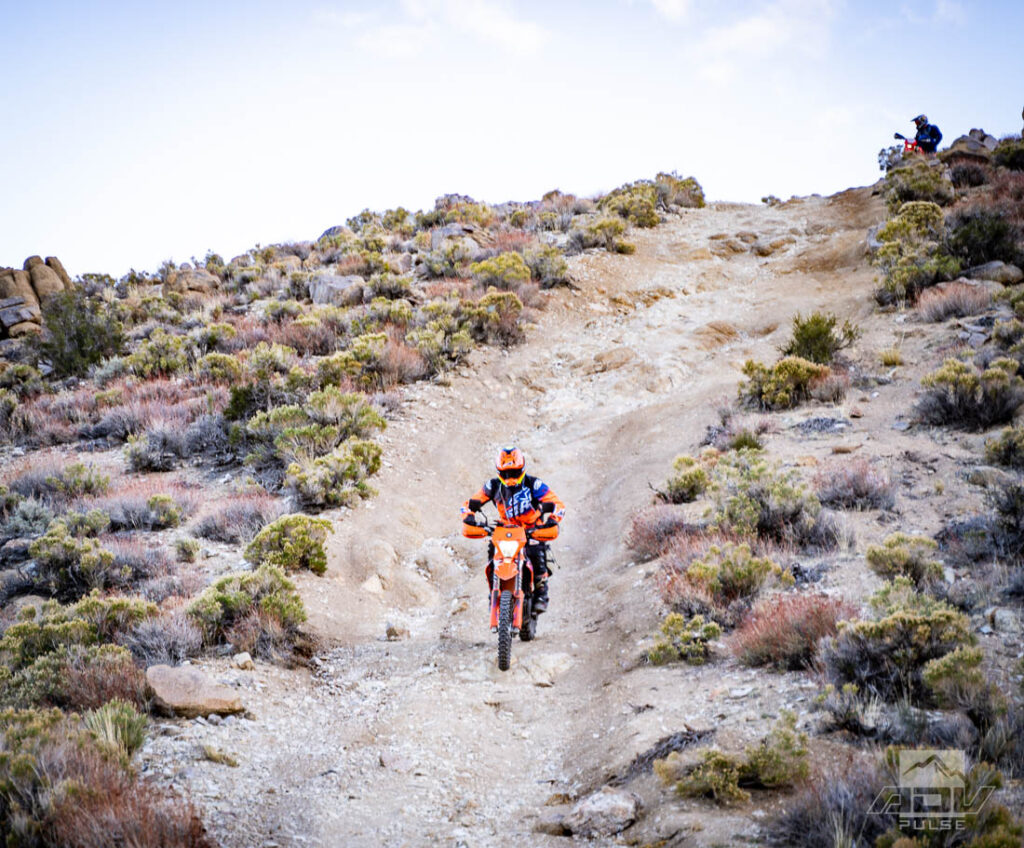 Enduro Riding KTM 500 EXC-F Eastern Sierra