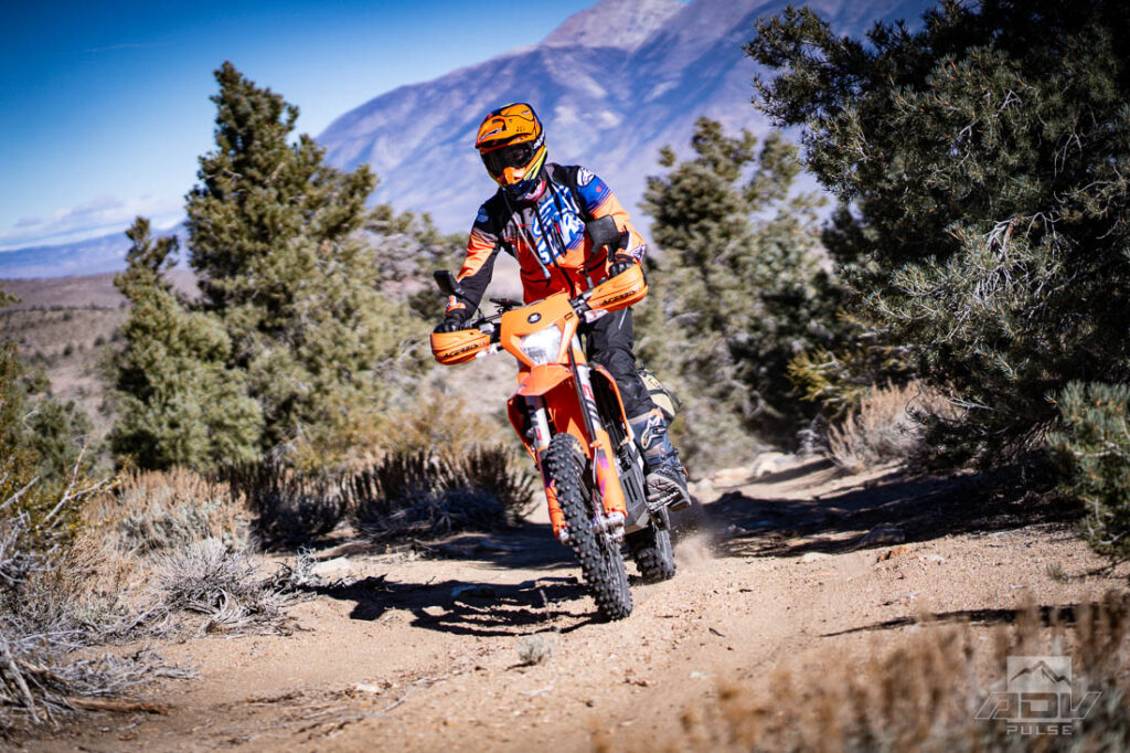 Enduro Riding KTM 500 EXC-F Eastern Sierra