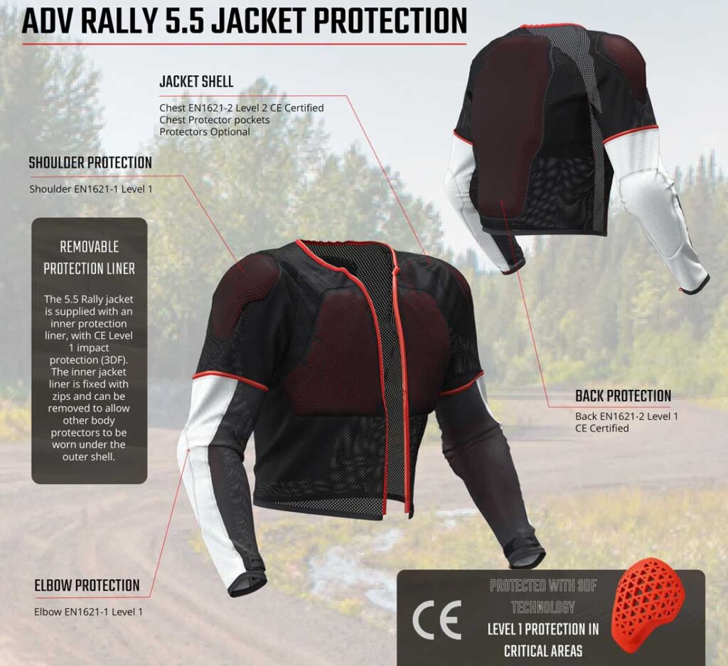 Leatt ADV Rally 5.5 adventure motorcycle suit