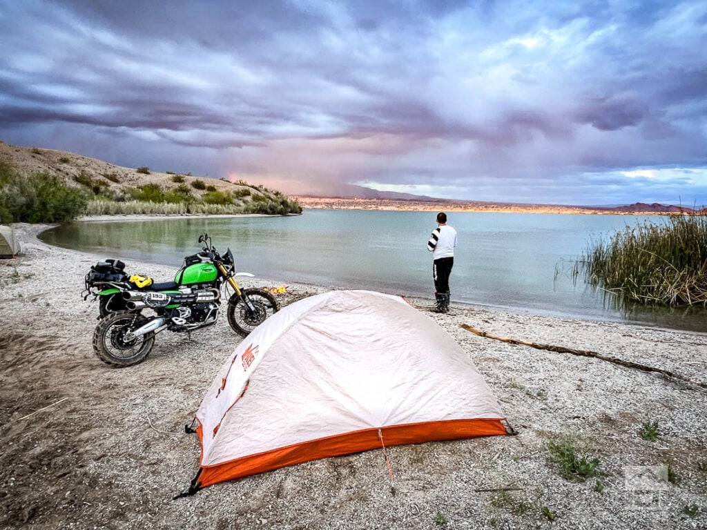 Los Angeles to Arizona Dual Sport Route