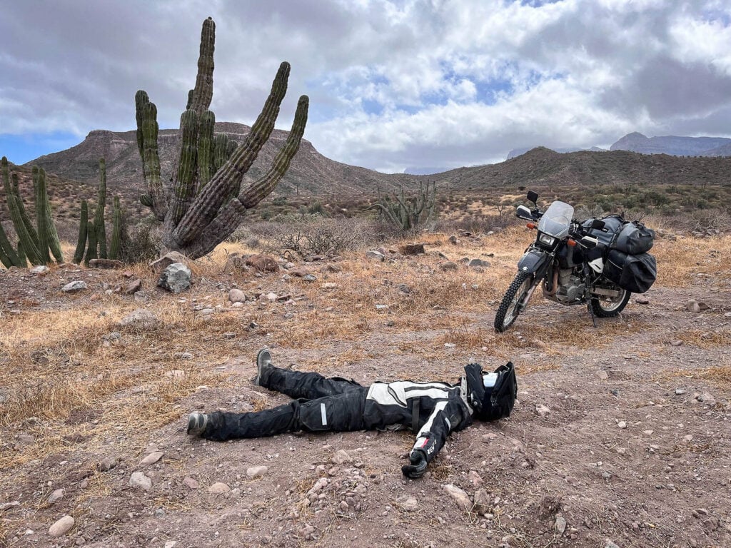 Motorcycle journey from Los Angeles to Tierra del Fuego on Suzuki DR650
