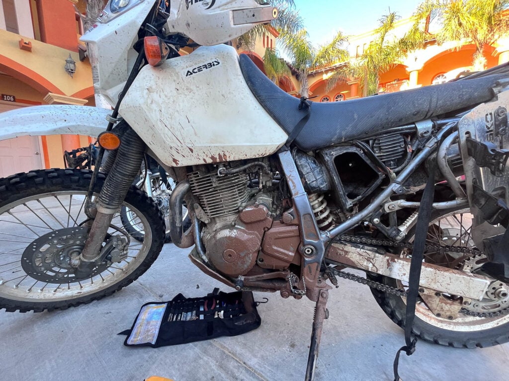 Motorcycle journey from Los Angeles to Tierra del Fuego on Suzuki DR650