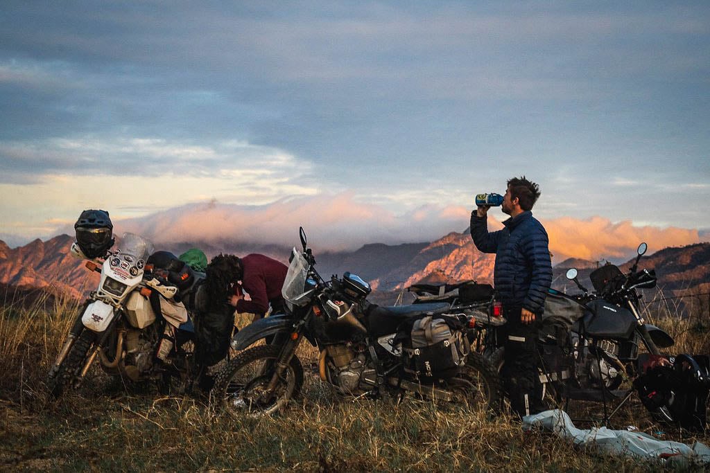 Motorcycle journey from Los Angeles to Tierra del Fuego on Suzuki DR650
