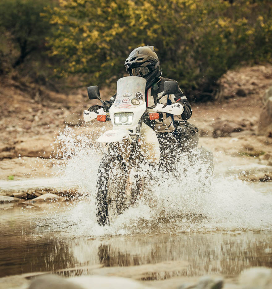 Motorcycle journey from Los Angeles to Tierra del Fuego on Suzuki DR650