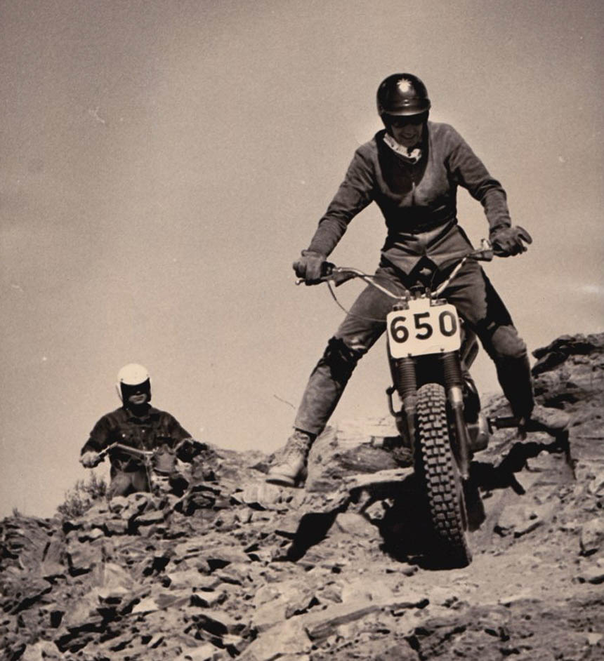 Mary McGee Legendary Off & On-Road Motorcycle Racing Pioneer