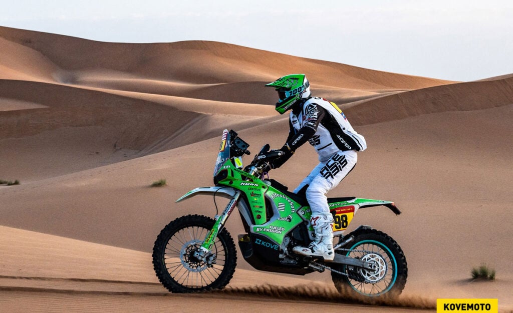 Mason Klein returns to Dakar 2025 with Kove Factory Racing Team