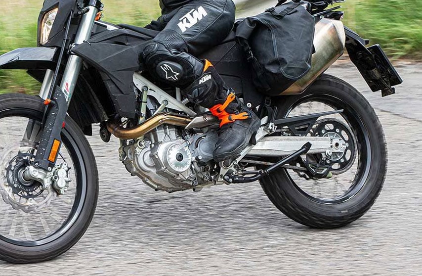 Updated KTM 690 Enduro R Spotted Out Testing