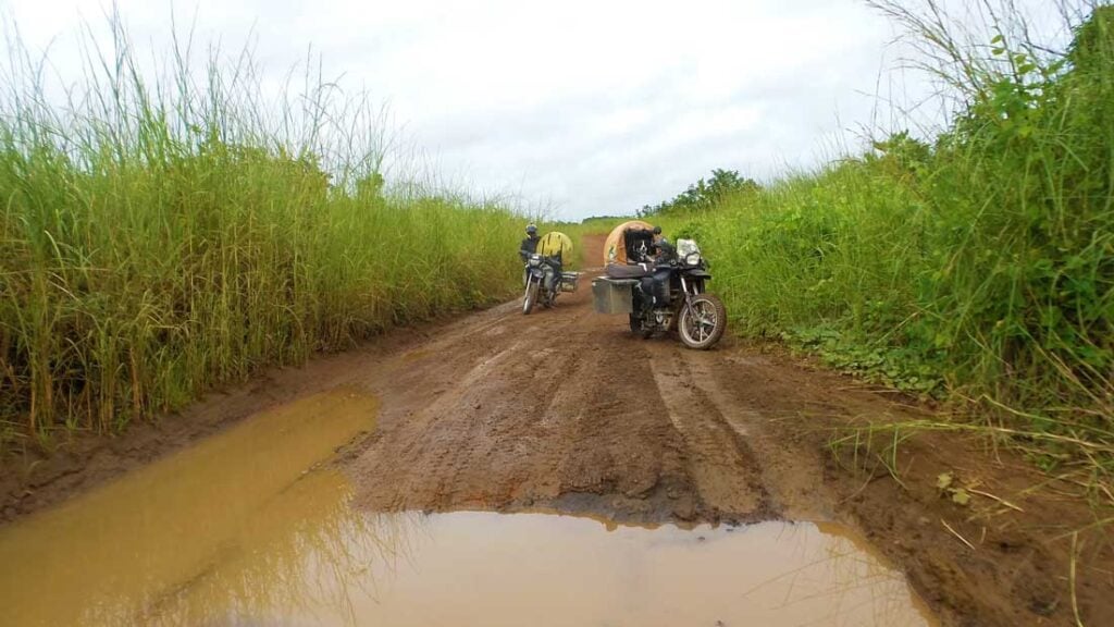 Riding around the world with dogs
