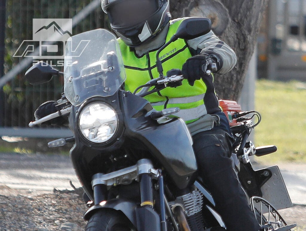 near production Himalayan 650 spied testing
