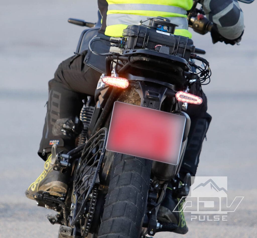 Royal Enfield Himalayan 650 spied testing