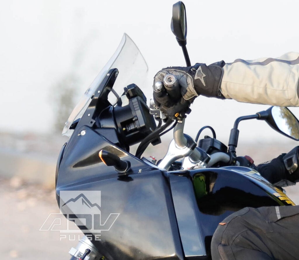 Royal Enfield Himalayan 650 spied testing