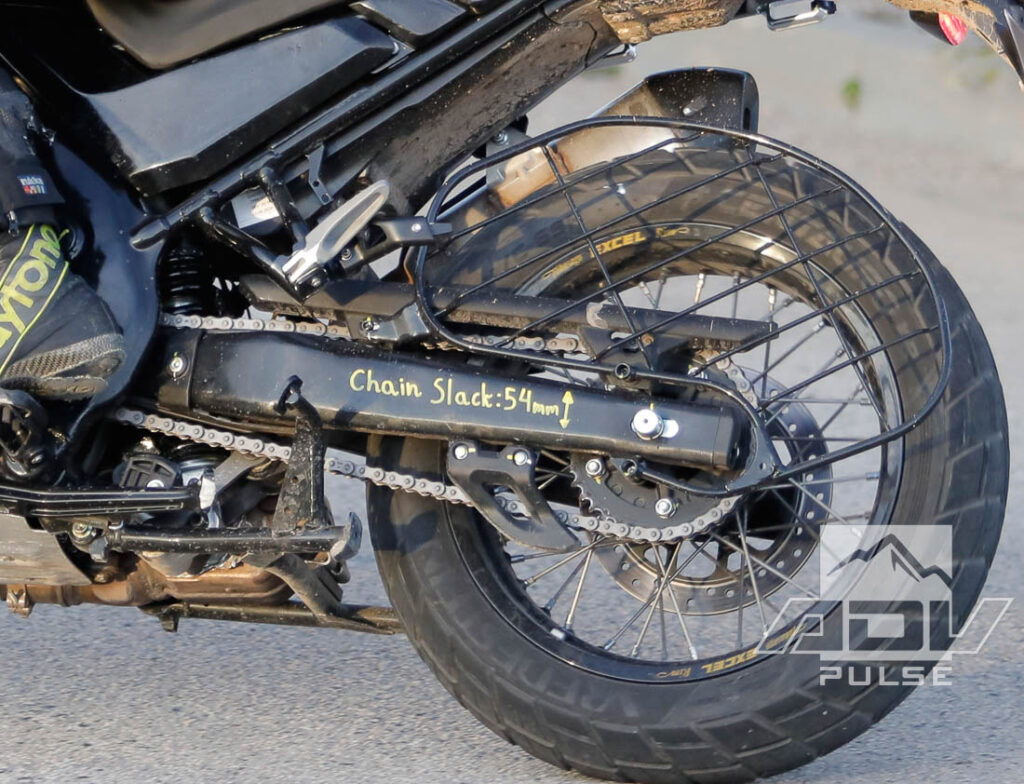 Himalayan 650 spied testing