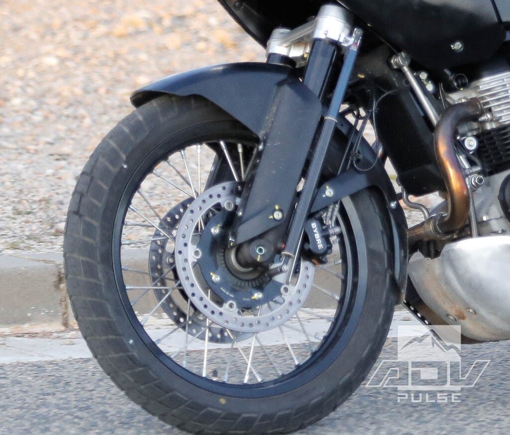 Himalayan 650 spied testing