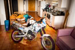 living with motorcycles in the house