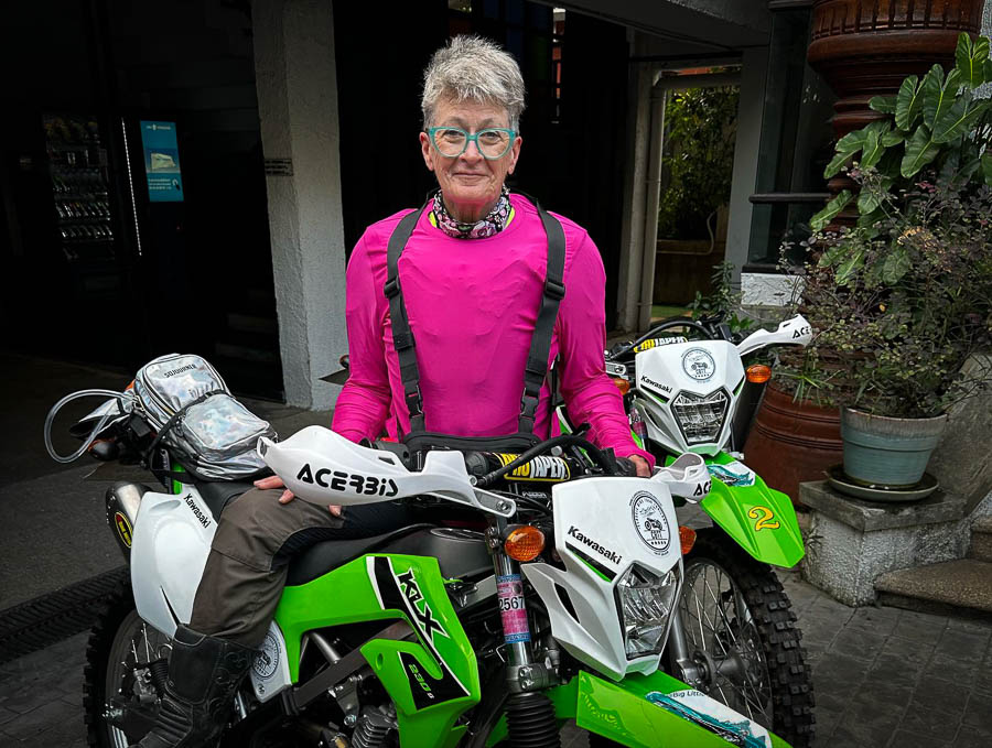 Grandmother Leaves Cruisers For Dual Sports To Ride The World