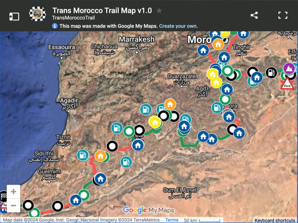 New Trans Morocco Trail Self-Guided Adventure Route