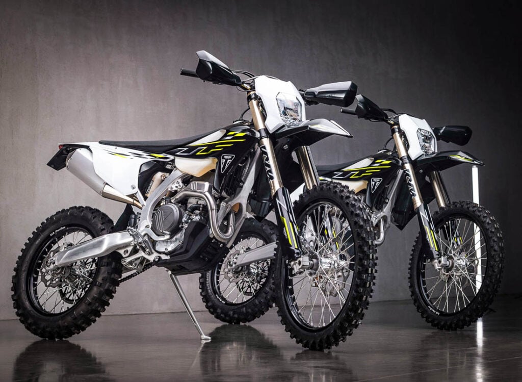 2025 TF 250-E and TF 450-E Enduro Models