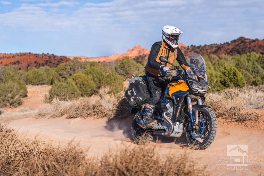 Riding adventure bikes to the Vermilion Clliffs