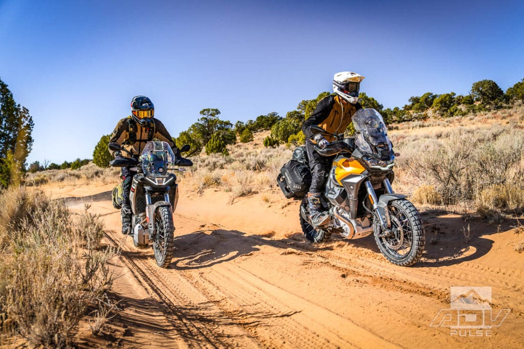 Sandy trails in the Vermilion Cliffs