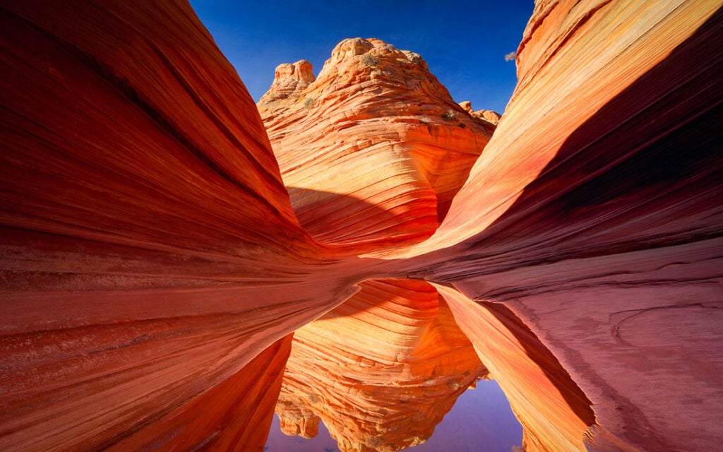 The Wave at Vermilion Cliffs National Monument.