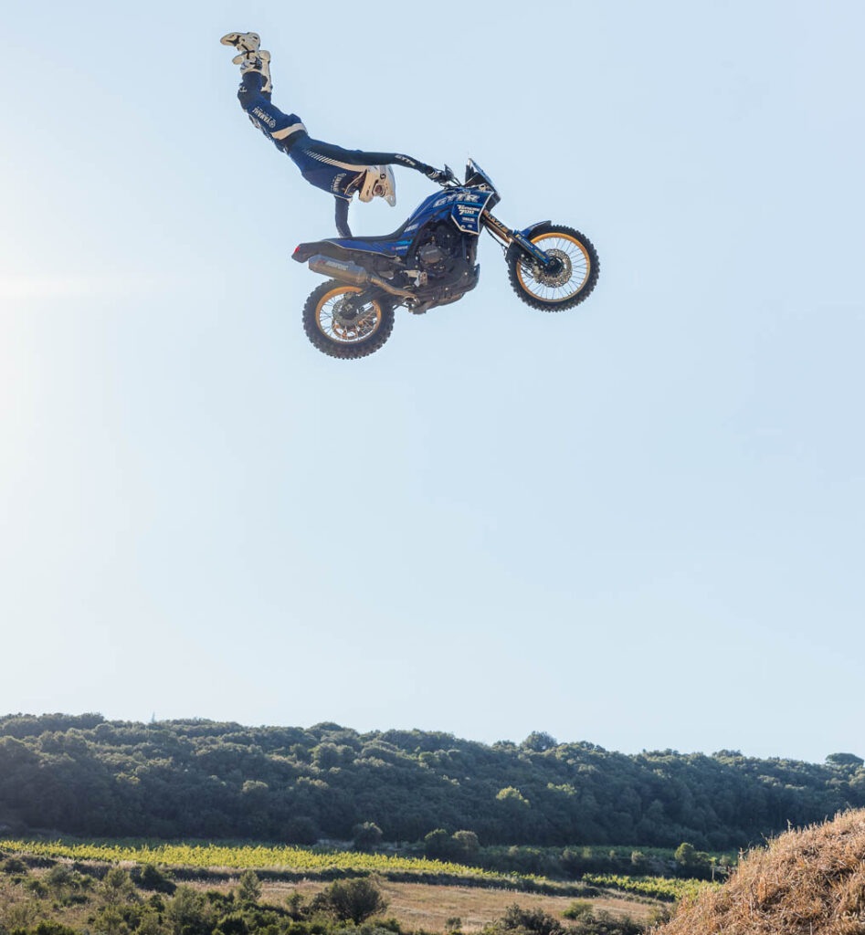 Yamaha Tenere 700 world's first backflip