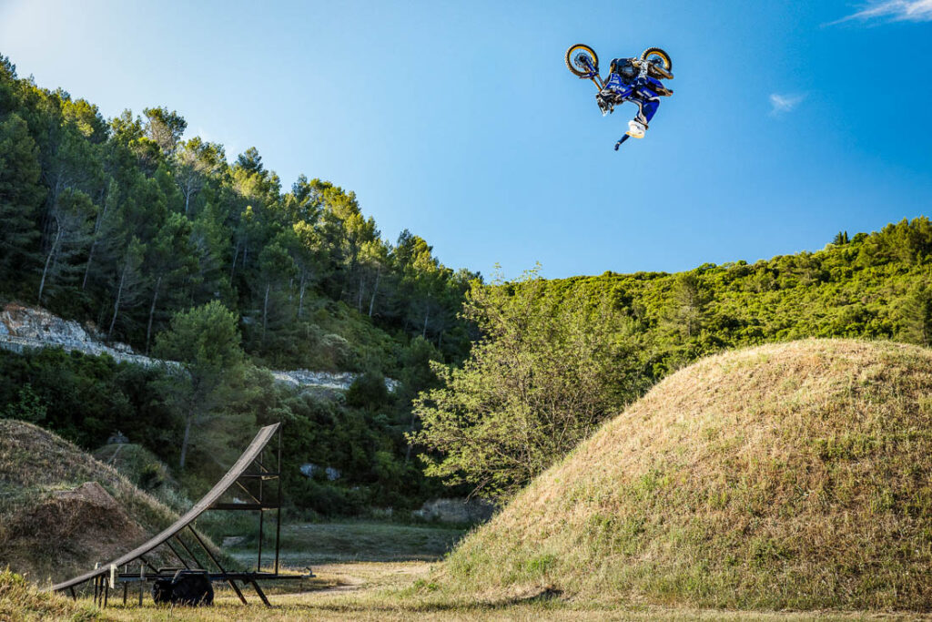 Yamaha Tenere 700 world's first backflip